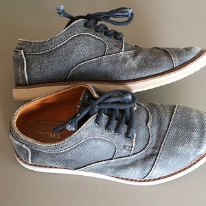 Kids Toms chambray oxfords